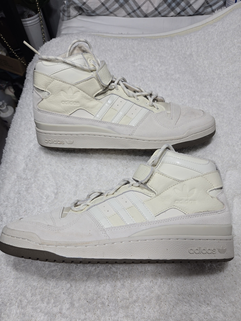 Adidas X Ivy Park Forum Mid Sneakers Men's Size 14 Like New